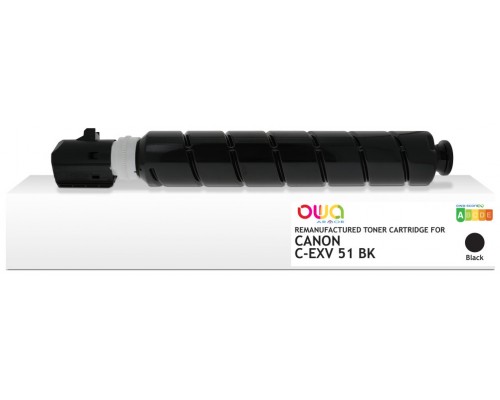 ARMOR OWA Toner Negro para CANON C-EXV51 K / 0481 C 002