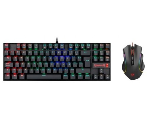 Redragon - Combo Teclado+Raton K552RGB+M607 Espanol