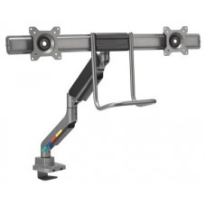 BRAZO PARA DOS MONITORES SMARTFIT ERGO CON BARRA TRANSVERSAL Y ASA HASTA 32 PULGADAS KENSINGTON K58272WW (Espera 4 dias)