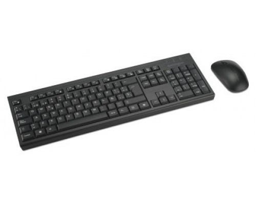 CONJUNTO DE RATÓN Y TECLADO MODELO KM270 EQ INALÁMBRICO COLOR NEGRO KENSINGTON K75560ES (Espera 4 dias)