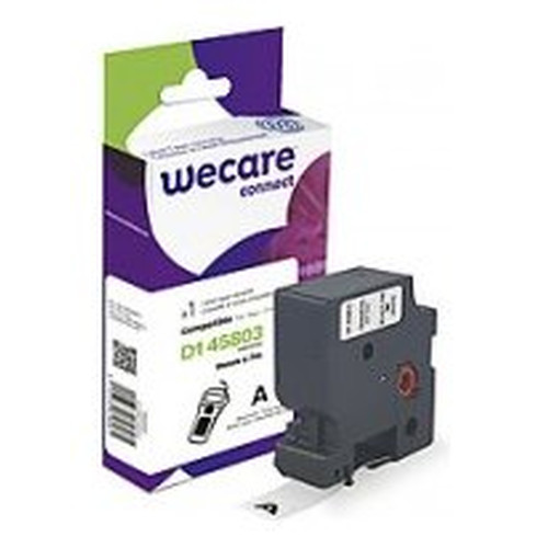 ARMOR WECARE cinta compatible para DYMO D1 45803, 19mm x 7m Negro/blanco S0720830