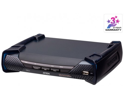 ATEN Receptor KVM por IP DVI-I single display USB (Espera 4 dias)