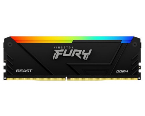 DDR4 32 GB 3200 Mhz. FURY BEAST RGB KINGSTON (Espera 4 dias)