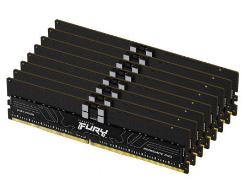 Kingston Technology FURY Renegade Pro módulo de memoria 128 GB 8 x 16 GB DDR5 4800 MHz ECC (Espera 4 dias)