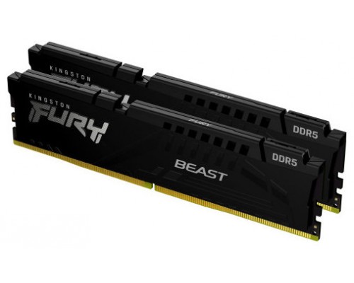 Kingston Technology FURY Beast módulo de memoria 64 GB 2 x 32 GB DDR5 (Espera 4 dias)