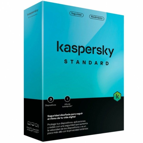 KASPERSKY ANTIVIRUSI STANDARD 3L 1Y