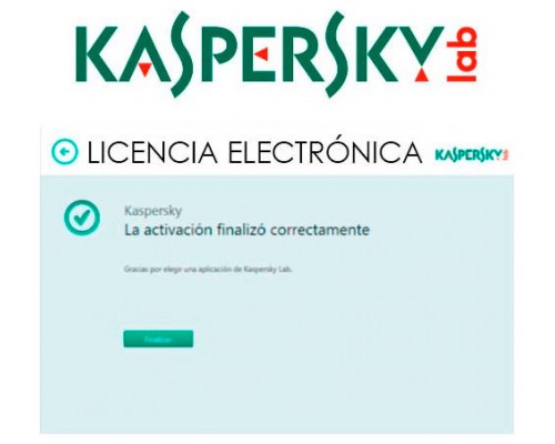 KASPERSKY ANTIVIRUS 2020 3 Lic. 2 años ELECTRONICA (Espera 4 dias)