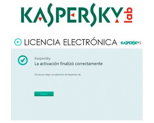 KASPERSKY ANTIVIRUS 2020 5 Lic. 2 años ELECTRONICA (Espera 4 dias)