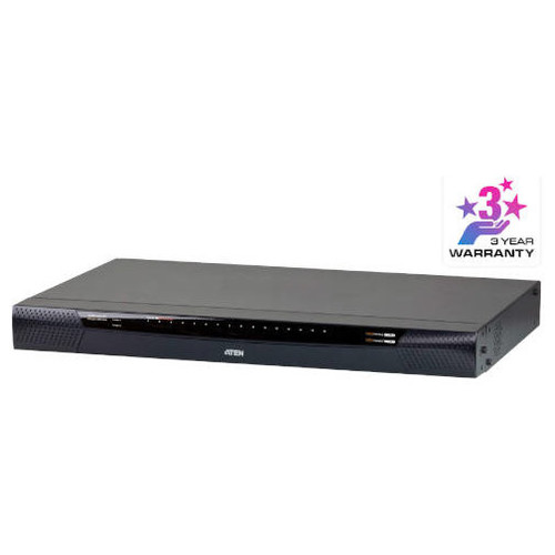 Aten KN1116VA-AX-G interruptor KVM Montaje en rack Negro (Espera 4 dias)-SX2,037 Aten KN1116VA-AX-G interruptor KVM Montaje en rack Negro (Espera 4 dias)