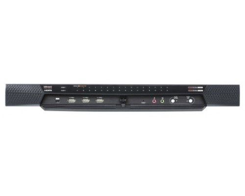ATEN SWITCH KVM POR IP MULTI-INTERFAZ CAT 5 DE 32 PUERTOS CON ACCESO COMPARTIDO DESDE CONSOLAS LOCAL/REMOTA (KH1508AI-AX-G) (Espera 4 dias)