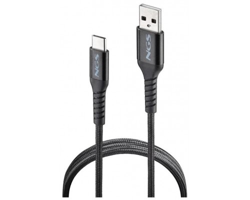 CABLE USB-A A USB-C 1 M KNOT NEGRO NGS (Espera 4 dias)