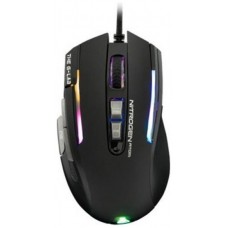 G-LAB ILLUMINATED GAMING MOUSE - 4800 DPI - SOFTWARE - BLACK  (KULT-NITROGEN-ATOM) (Espera 4 dias)