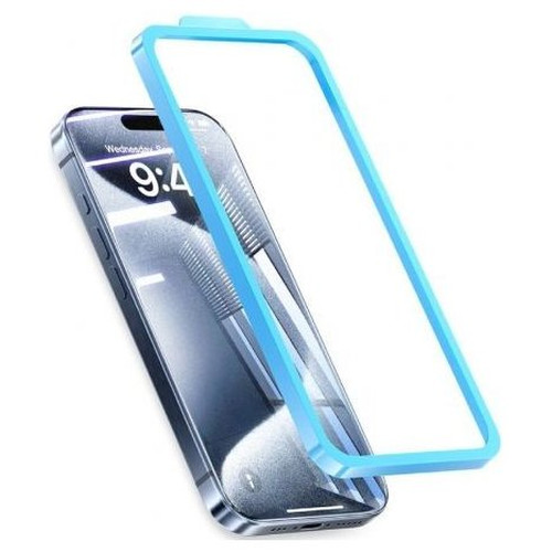 PROTECTOR PANTALLA CRISTAL TEMPLADO IPHONE 15 PRO MAX + HERRAMIENTA VENTION (Espera 4 dias)
