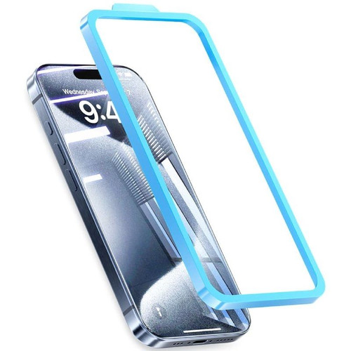 PROTECTOR PANTALLA CRISTAL TEMPLADO IPHONE 16 PLUS + HERRAMIENTA VENTION (Espera 4 dias)