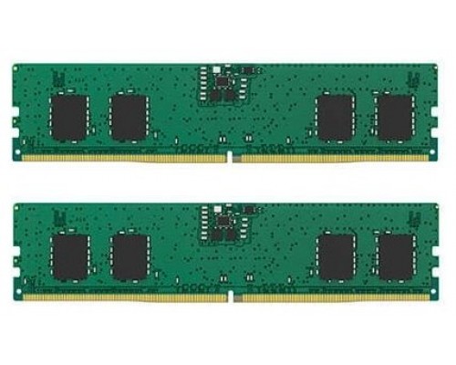 MEMORIA KINGSTON DDR5 16GB KIT2 5600MT/S   CL46 1RX16 KVR56U46BS6K2-16 (Espera 4 dias)