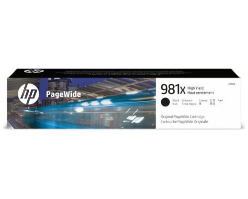 HP PageWide Enterprise Color 556 / MFP 586 Cartucho de Alta capacidad Negro nº981X