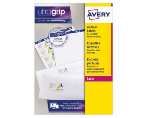 Avery L7159-15 etiqueta para direcci&oacute;n Blanco Etiqueta autoadhesiva (Espera 4 dias)