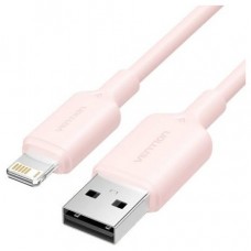 CABLE 2.0 USB A LIGHTNING 1 M ROSA VENTION (Espera 4 dias)