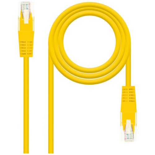 NANOCABLE CABLE RED LATIGUILLO CAT.6 UTP AWG24 AMARILLO 2.0M-SX1 NANOCABLE CABLE RED LATIGUILLO CAT.6 UTP AWG24 AMARILLO 2.0M