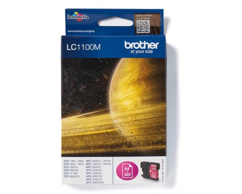 BROTHER Cartucho tinta  Magenta   DCP-385C/ MFC-6490CW/5490cn,  325 pag.