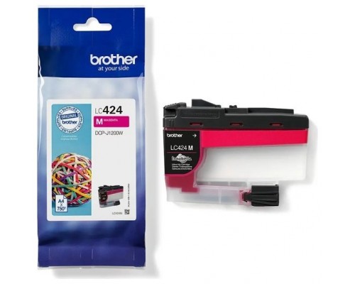 LC424M MAGENTA INK CARTRIDGE  SINGLE PACK. PRINTS