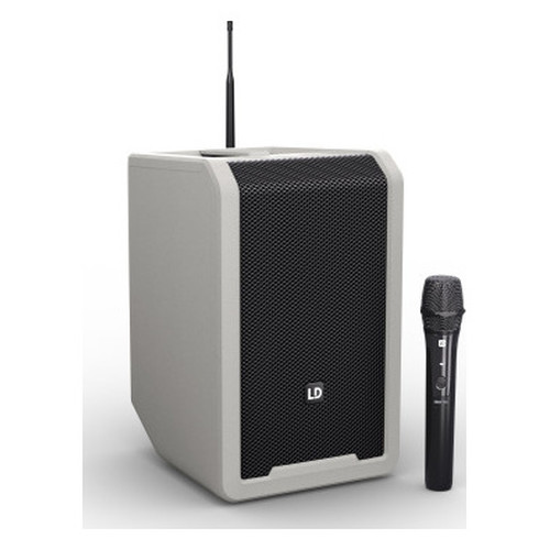 LD Systems LDANNY8HHDB8G sistema de megafon&iacute;a Sistema de megafon&iacute;a independiente 80 W Gris (Espera 4 dias)