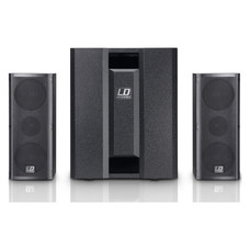 LD Systems DAVE 8 ROADIE conjunto de altavoces 115 W Negro (Espera 4 dias)