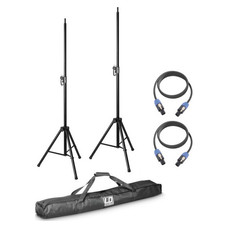LD Systems DAVE 8 SET 2 Piso Acero Negro (Espera 4 dias)