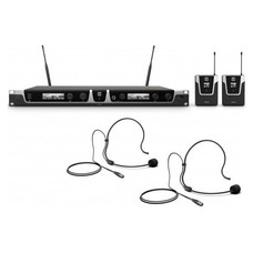 LD SYSTEMS SOUND SERIE U500 (LDU505BPH2) DUAL - WIRELESS MIC (Espera 4 dias)