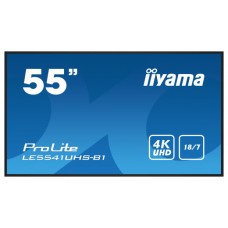 iiyama LE5541UHS-B1 pantalla de señalización Pantalla plana para señalización digital 138,7 cm (54.6") LCD 350 cd / m² 4K Ultra HD Negro 18/7 (Espera 4 dias)