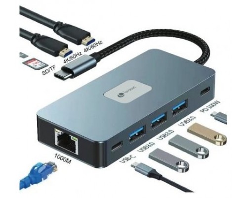 DOCKING STATION 10 PUERTOS USB-C LEOTEC (Espera 4 dias)