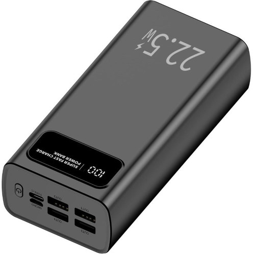 POWER BANK 30000mAh 22.5W NEGRO LEOTEC (Espera 4 dias)-SX6 POWER BANK 30000mAh 22.5W NEGRO LEOTEC (Espera 4 dias)