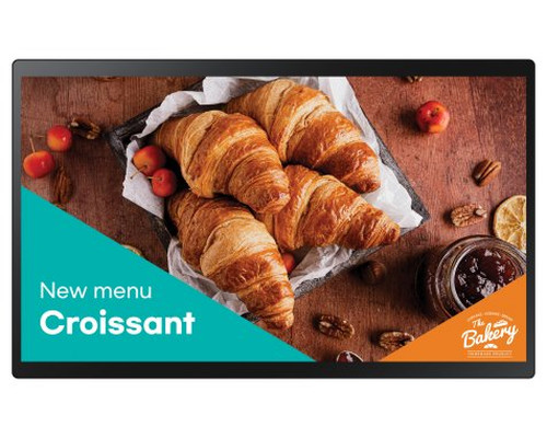 Samsung QB24C-T Pantalla plana para se&ntilde;alizaci&oacute;n digital 61 cm (24") LED Wifi 250 cd / m&sup2; Full HD Negro Pantalla t&aacute;ctil Procesador incorporado Tizen 7.0 16/7 (Espera 4 dias)