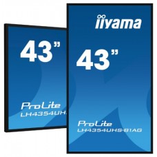 iiyama LH4375UHS-B1AG pantalla de señalización 108 cm (42.5") LCD 500 cd / m² 4K Ultra HD Procesador incorporado Android 8.0 18/7 (Espera 4 dias)