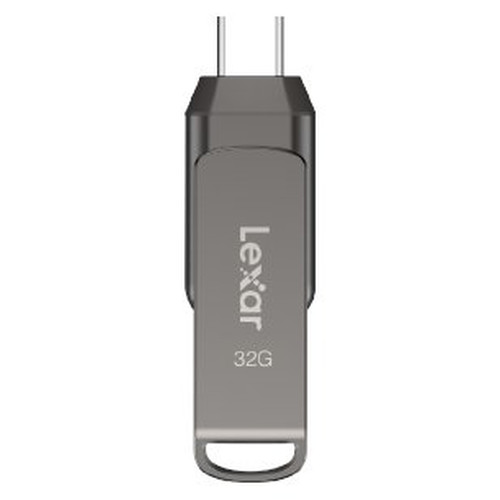 Lexar JumpDrive LJDD400032G-BNQNG unidad flash USB 32 GB USB Tipo C 3.2 Gen 1 (3.1 Gen 1) Gris (Espera 4 dias)-SX4 Lexar JumpDrive LJDD400032G-BNQNG unidad flash USB 32 GB USB Tipo C 3.2 Gen 1 (3.1 Gen 1) Gris (Espera 4 dias)