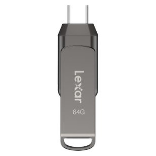 Lexar JumpDrive LJDD400064G-BNQNG unidad flash USB 64 GB USB Tipo C 3.2 Gen 1 (3.1 Gen 1) Gris (Espera 4 dias)-SX4 Lexar JumpDrive LJDD400064G-BNQNG unidad flash USB 64 GB USB Tipo C 3.2 Gen 1 (3.1 Gen 1) Gris (Espera 4 dias)