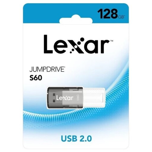 LEXAR 128GB JUMPDRIVE S60 USB 2.0 FLASH DRIVE (Espera 4 dias)-SX4 LEXAR 128GB JUMPDRIVE S60 USB 2.0 FLASH DRIVE (Espera 4 dias)