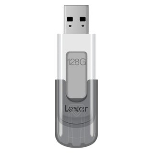 Lexar JumpDrive V100 unidad flash USB 128 GB USB tipo A 3.2 Gen 1 (3.1 Gen 1) Gris, Blanco (Espera 4 dias)-SX4 Lexar JumpDrive V100 unidad flash USB 128 GB USB tipo A 3.2 Gen 1 (3.1 Gen 1) Gris, Blanco (Espera 4 dias)