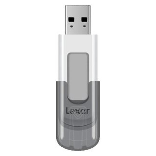 Lexar JumpDrive V100 unidad flash USB 64 GB USB tipo A 3.2 Gen 1 (3.1 Gen 1) Gris, Blanco (Espera 4 dias)-SX3 Lexar JumpDrive V100 unidad flash USB 64 GB USB tipo A 3.2 Gen 1 (3.1 Gen 1) Gris, Blanco (Espera 4 dias)