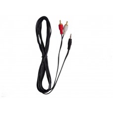 CABLE 2 RCA A JACK 3 MTS. LL-CAB-1135-3 (Espera 3 dias)