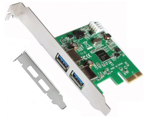 TARJETA PCI EXPRESS USB 3.0 + ADAPTADOR PERFIL BAJO LL-PCIEX-USB (Espera 5 dias)
