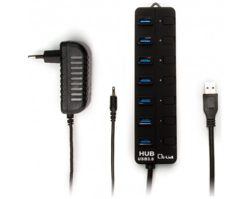 Hub USB 3.0 7 Puertos Alimentación L-LINK (Espera 2 dias)