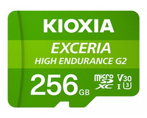 MICRO SD KIOXIA 256GB HIGH ENDURANCE G2-SX10 MICRO SD KIOXIA 256GB HIGH ENDURANCE G2
