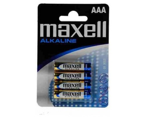 PILA MAXELL LR03 AAA MN2400 ALKALINE 4UNIDADE