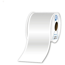 BROTHER Caja de 1 rollo continuo de etiqueta de vinilo blanca de 100mm de ancho y 30m de largo