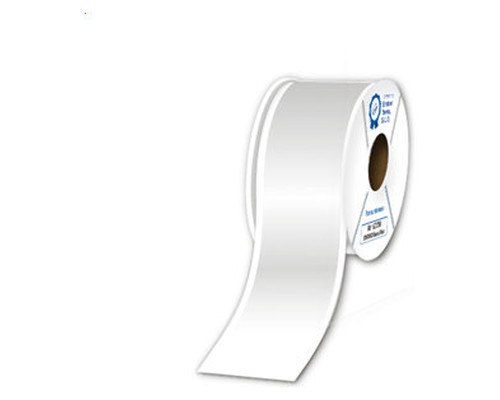 BROTHER Caja de 1 rollo continuo de etiqueta de vinilo blanca de 12mm de ancho y 30m de largo