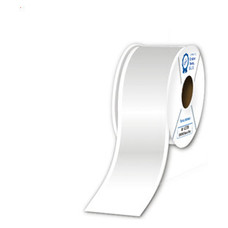 Caja de 1 rollo continuo de etiqueta de vinilo blanca de 100mm de ancho y 30m de largo