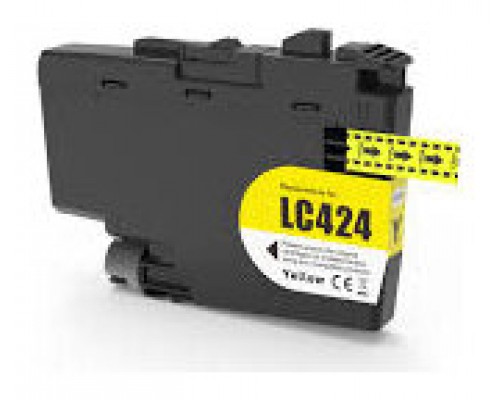TINTA BROTHER LC424Y DCP-J1200DW COMP AMARILLO