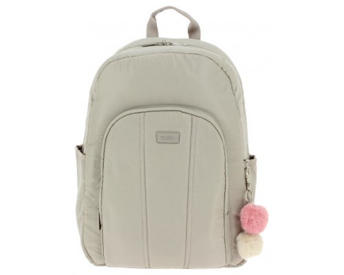 MOCHILA ARLET BEIGE PARA PORTATIL 14" TOTTO MA04ARL001-22100-T11 (Espera 4 dias)