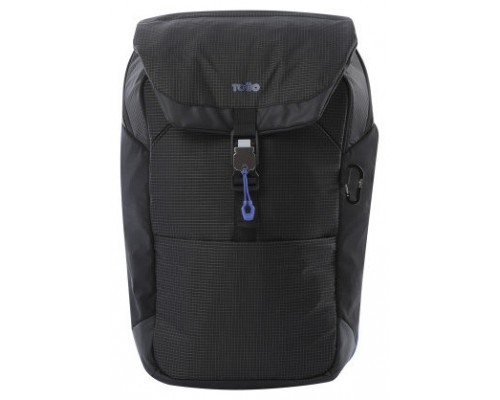 MOCHILA PARA PORTATIL DE 16 PULGADAS DUAL COLOR NEGRO TOTTO MA04DUL001-24200-N01 (Espera 4 dias)